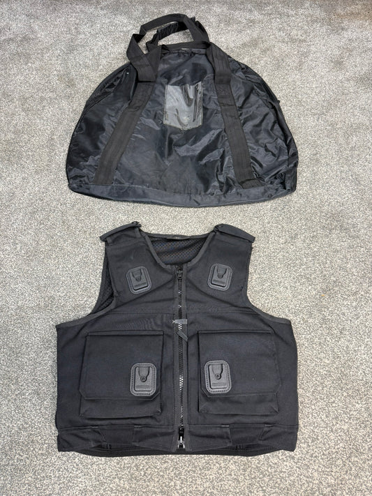 Ex Police Cooneen Body Armour Stab Vest + Bag SMALL Anti Stab & Ballistic HG1A & KR1
