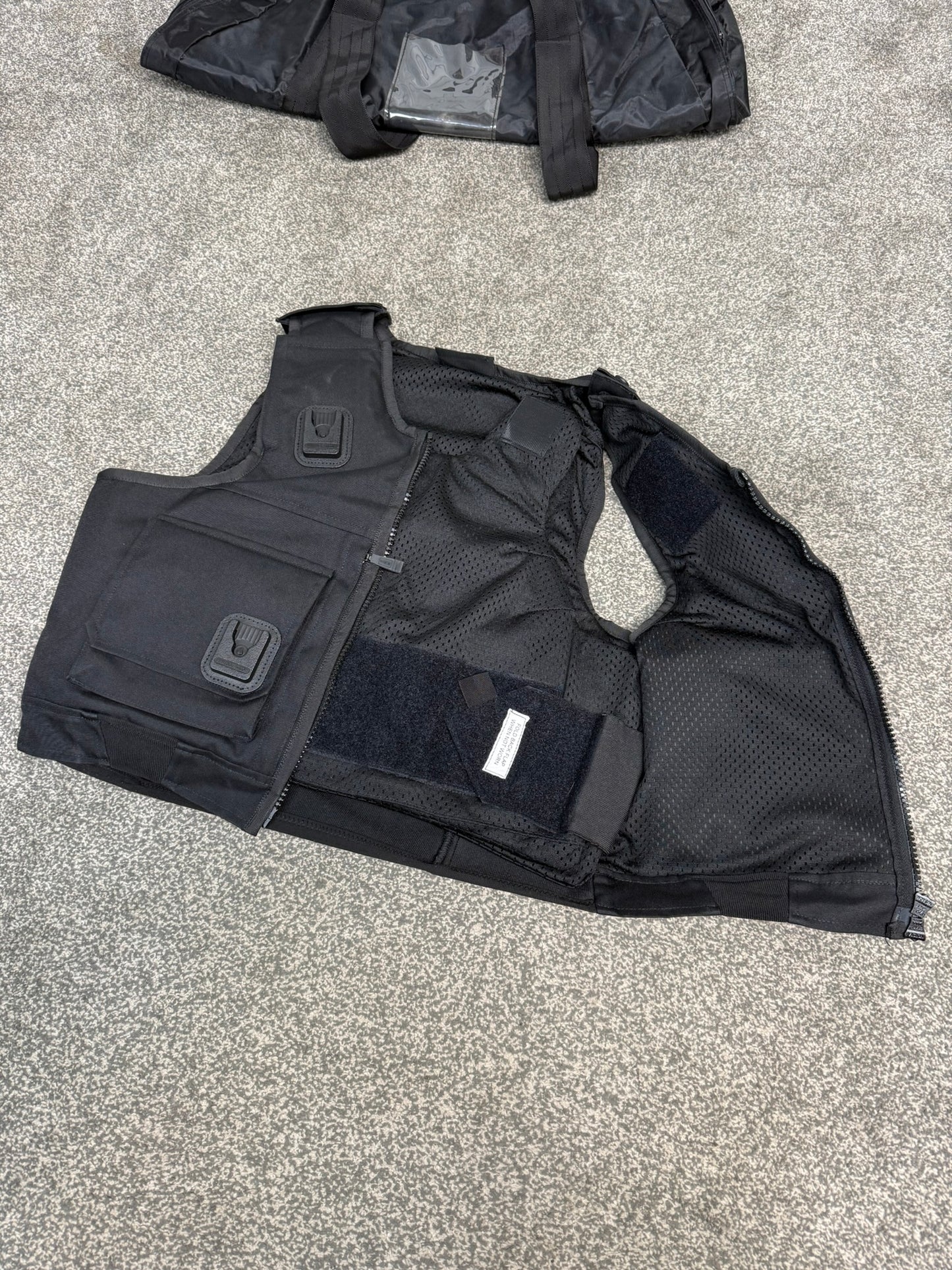 Ex Police Cooneen Body Armour Stab Vest + Bag SMALL Anti Stab & Ballistic HG1A & KR1