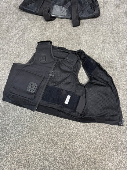 Ex Police Cooneen Body Armour Stab Vest + Bag SMALL Anti Stab & Ballistic HG1A & KR1