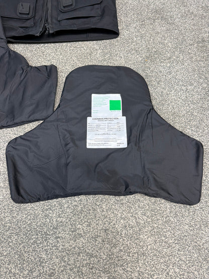 Ex Police Cooneen Body Armour Stab Vest + Bag SMALL Anti Stab & Ballistic HG1A & KR1