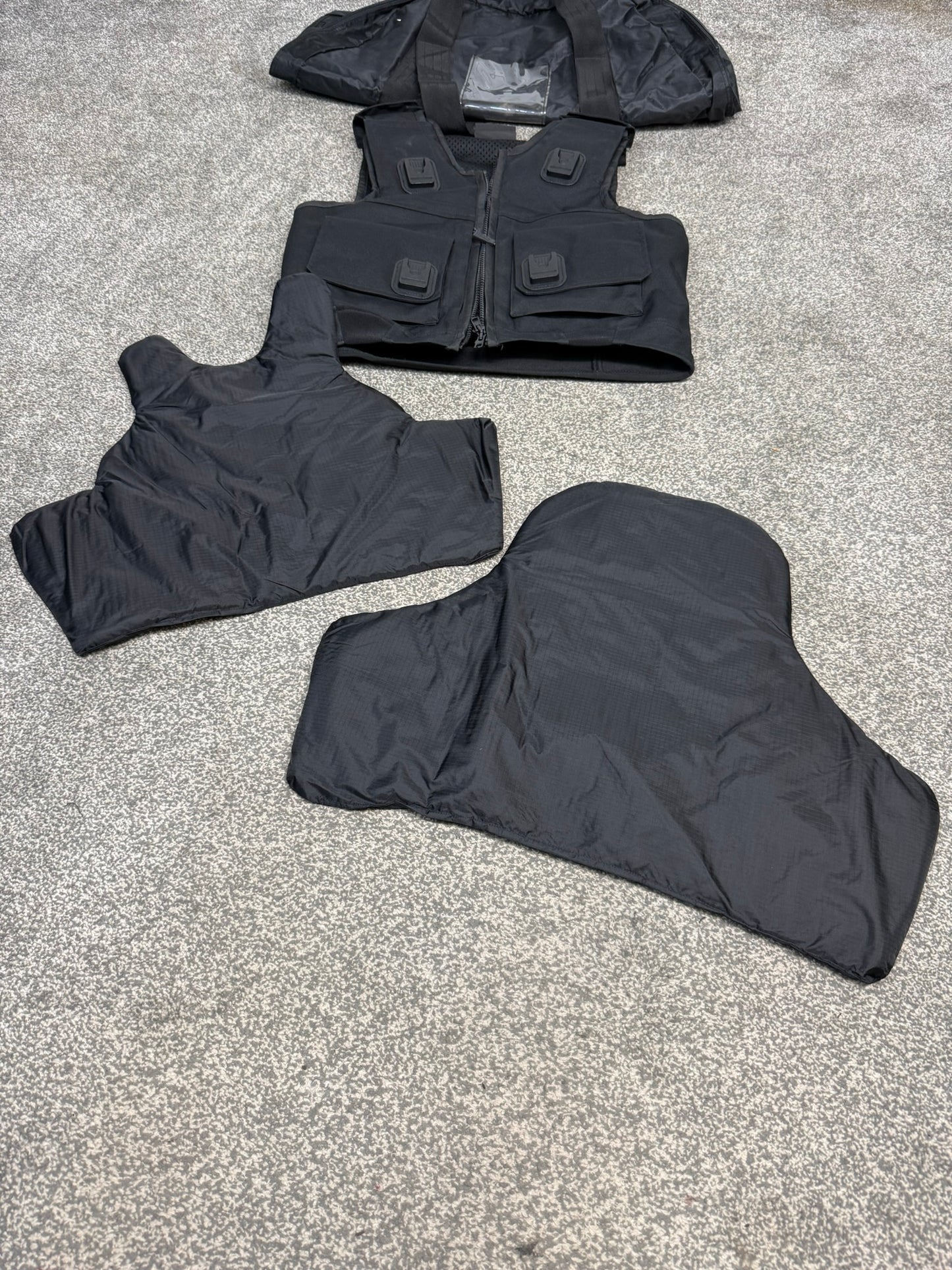 Ex Police Cooneen Body Armour Stab Vest + Bag SMALL Anti Stab & Ballistic HG1A & KR1