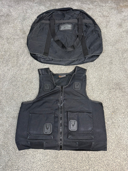 Ex Police Cooneen Body Armour Stab Vest + Bag LARGE Anti Stab & Ballistic HG1A & KR1