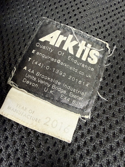 Arktis Black Tactical Vest Ex Police Utility Taser Vest Airsoft Security Patrol - Small