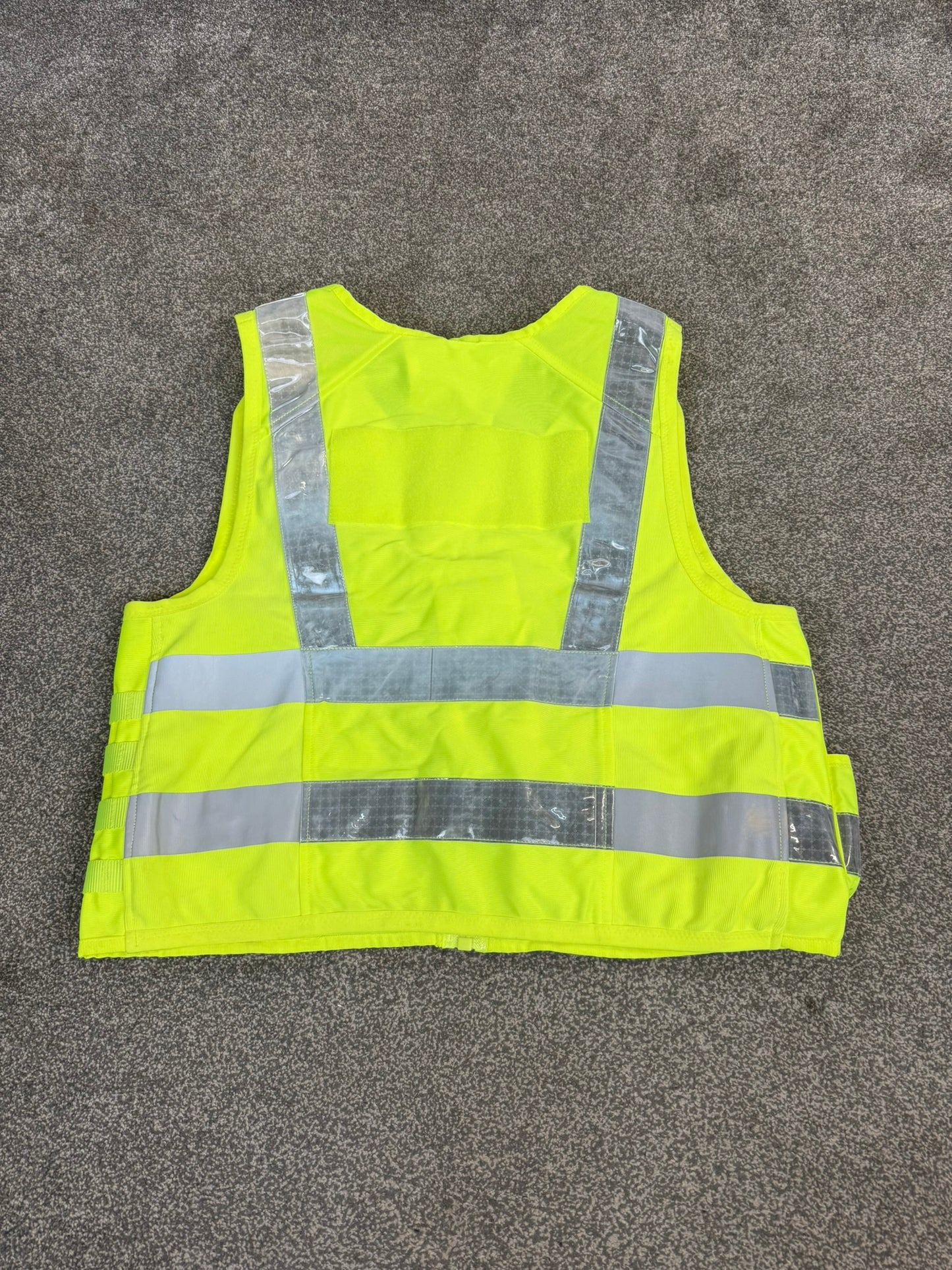 Ex Police Hi Vis Molle Equipment Tac Vest & Pouches X Large Security Patrol SIA