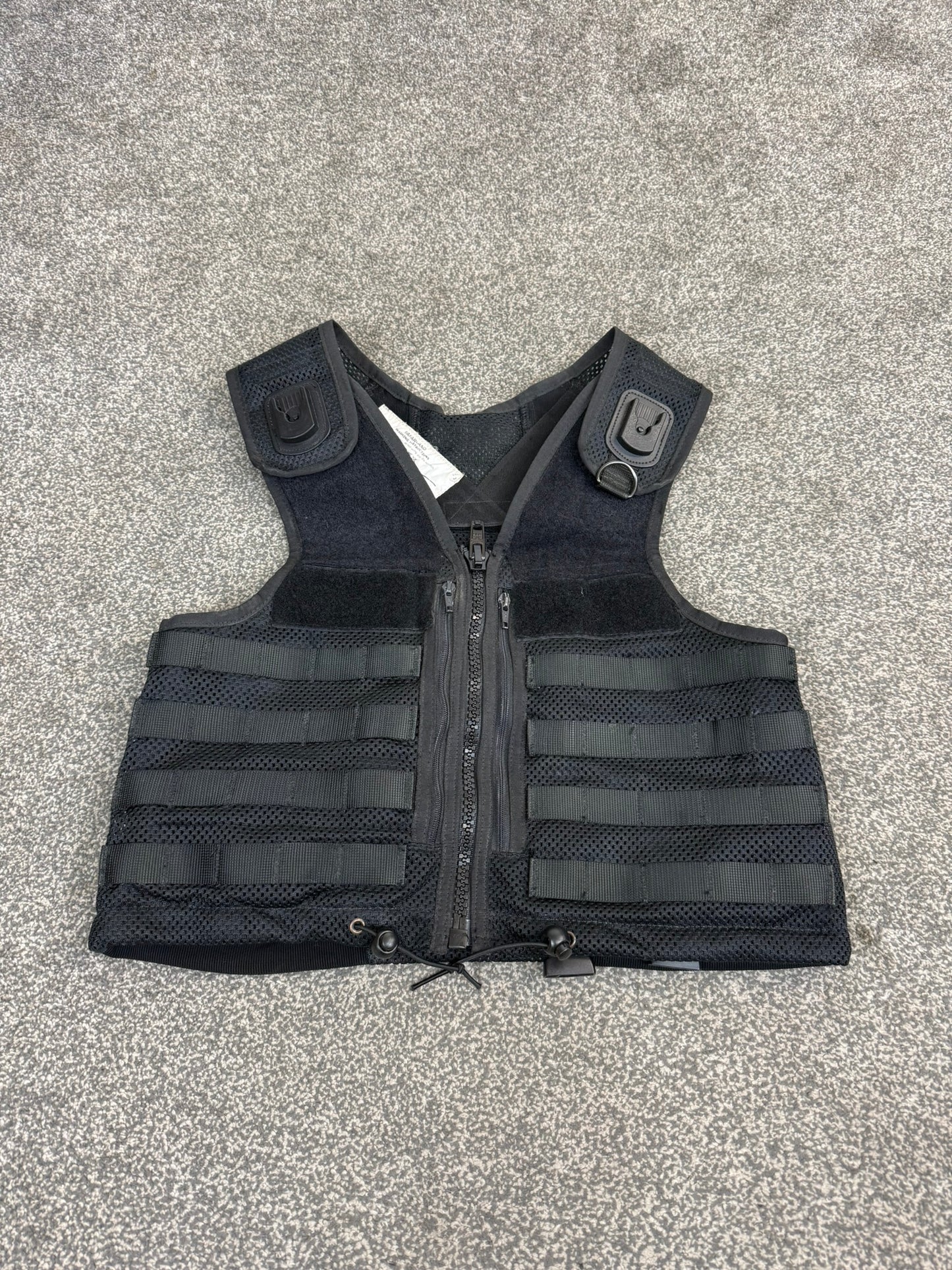 Ex Police Black Safariland Vest Molle Tactical Utility Security Vest - X Small