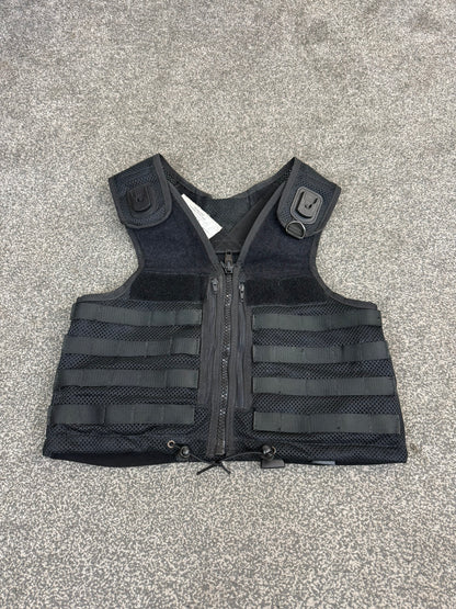 Ex Police Black Safariland Vest Molle Tactical Utility Security Vest - X Small