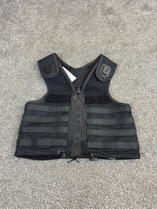 Ex Police Black Safariland Vest Molle Tactical Utility Security Vest - X Small