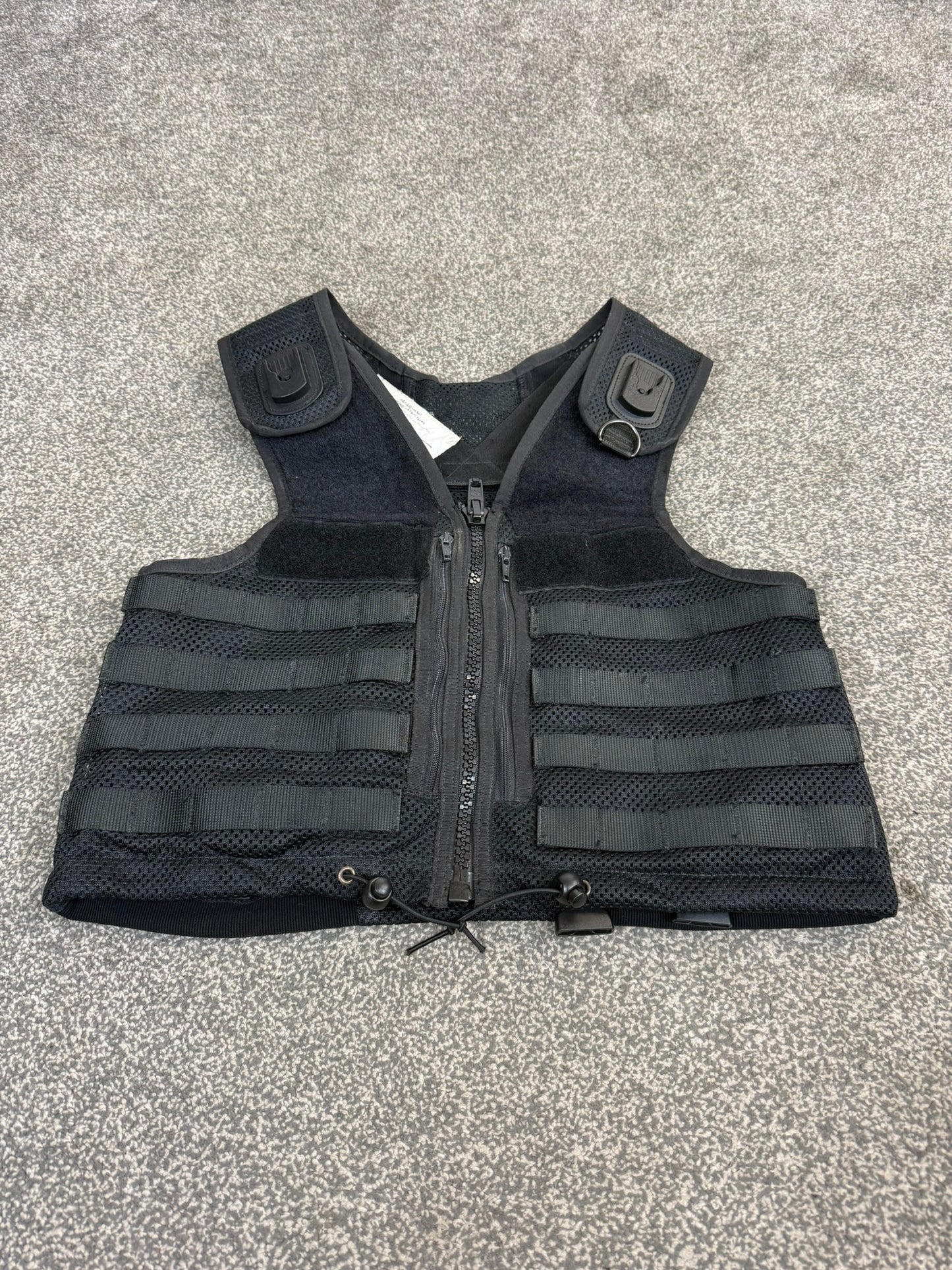 Ex Police Black Safariland Vest Molle Tactical Utility Security Vest - X Small