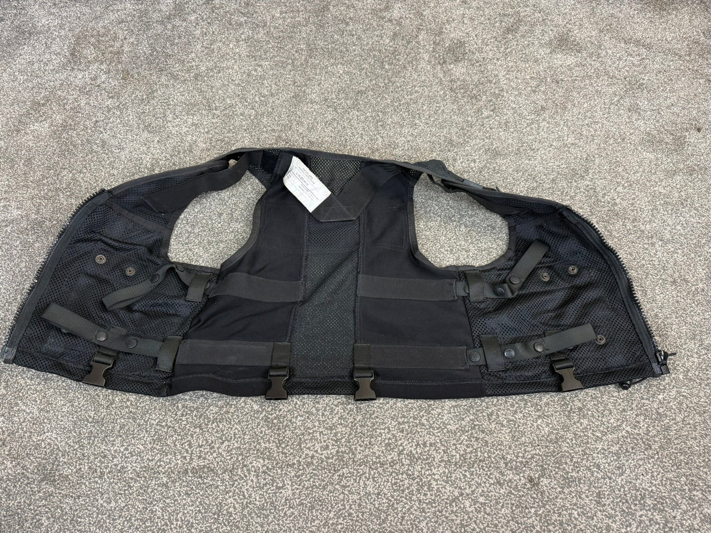 Ex Police Black Safariland Vest Molle Tactical Utility Security Vest - X Small