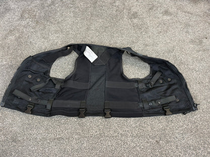 Ex Police Black Safariland Vest Molle Tactical Utility Security Vest - X Small