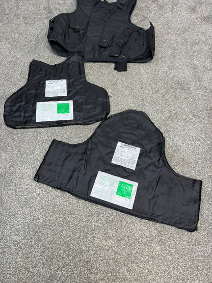 Ex Police Highmark Body Armour Stab Vest XL Anti Stab & Ballistic HG1A & KR1 Security