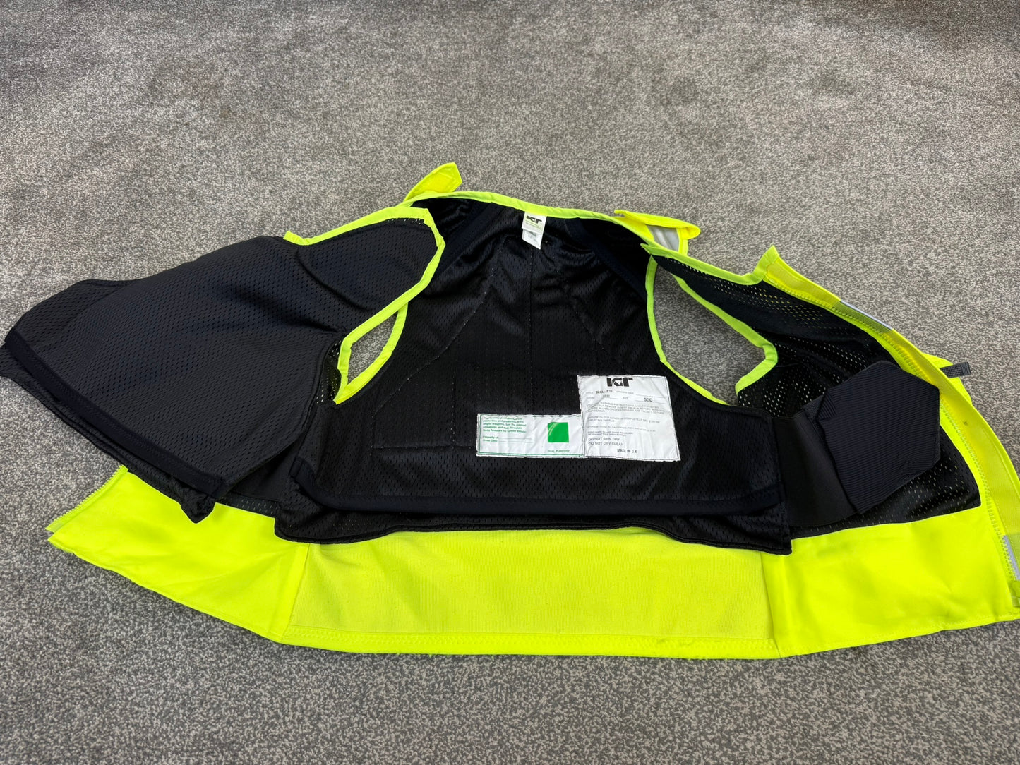 Ex Police KIT Body Armour Cover Equipment Security Vest - X Small