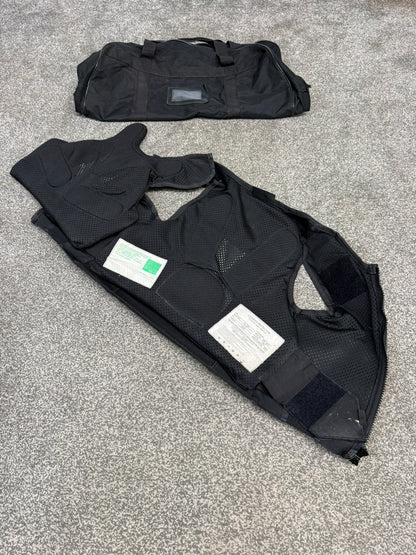 Ex Police Cooneen Body Armour Stab Vest + Bag X SMALL Anti Stab & Ballistic HG1A & KR1
