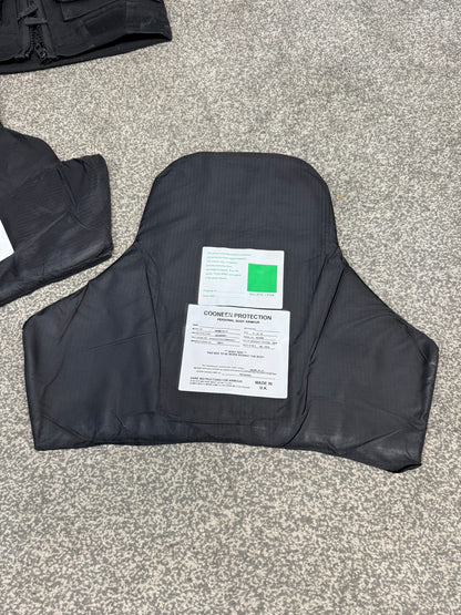 Ex Police Cooneen Body Armour Stab Vest + Bag X SMALL Anti Stab & Ballistic HG1A & KR1