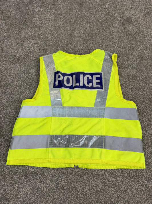 Ex Police Hi Vis Tactical Utility Klickfast Vest BADGED - Medium