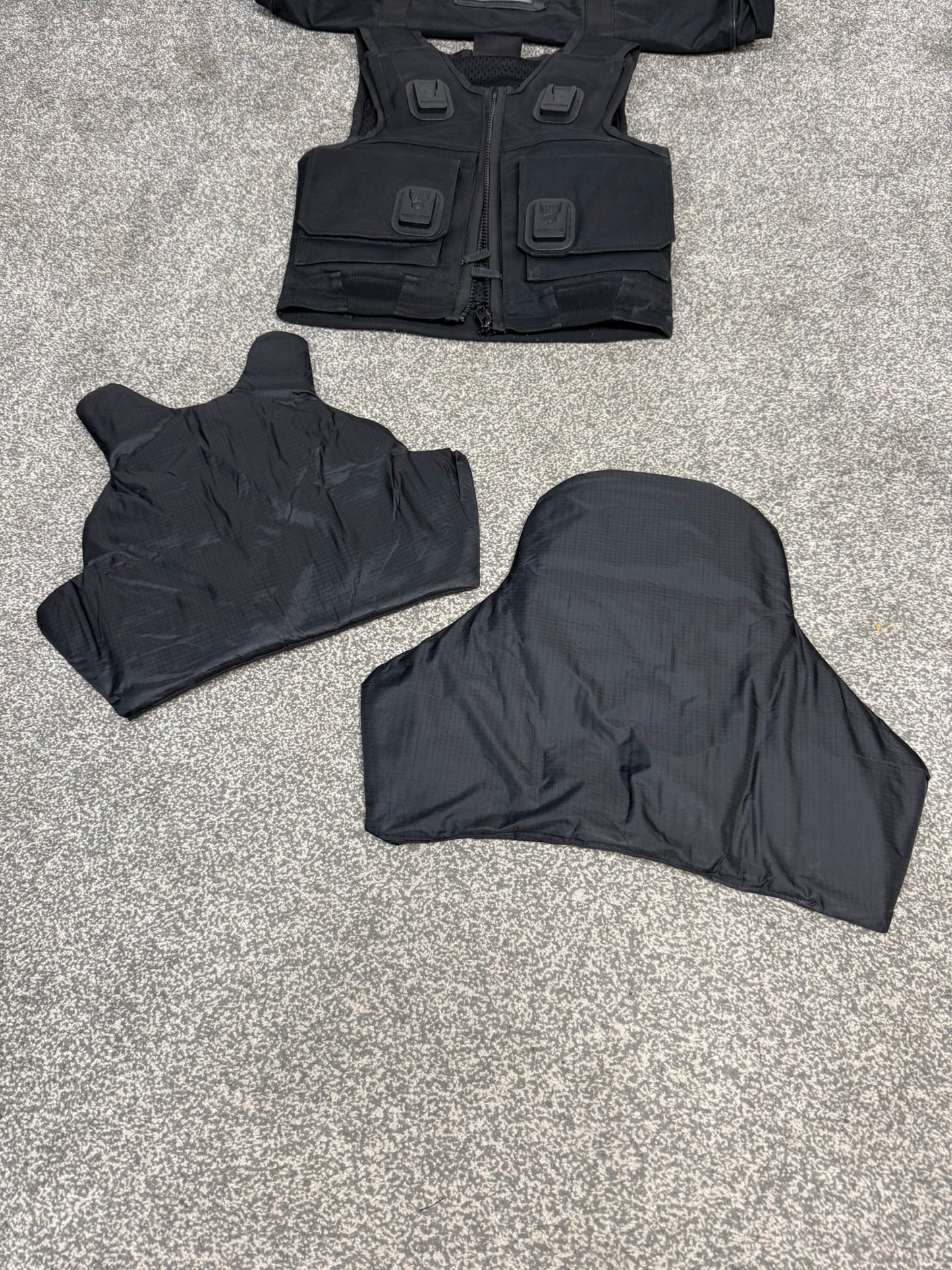 Ex Police Cooneen Body Armour Stab Vest + Bag X SMALL Anti Stab & Ballistic HG1A & KR1