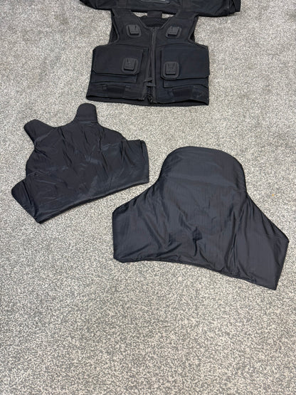 Ex Police Cooneen Body Armour Stab Vest + Bag X SMALL Anti Stab & Ballistic HG1A & KR1