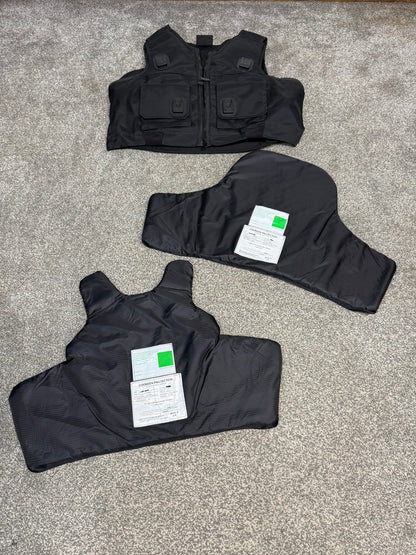 Ex Police Cooneen Body Armour Stab Vest X LARGE Anti Stab & Ballistic HG1A & KR1