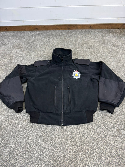 Ex Police Cambridge Constabulary Tornado Fleece BADGED - Small TV Film Uniform Collector Display