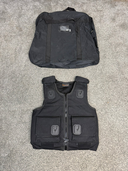 Ex Police Cooneen Body Armour Stab Vest + Bag SMALL Anti Stab & Ballistic HG1A & KR1