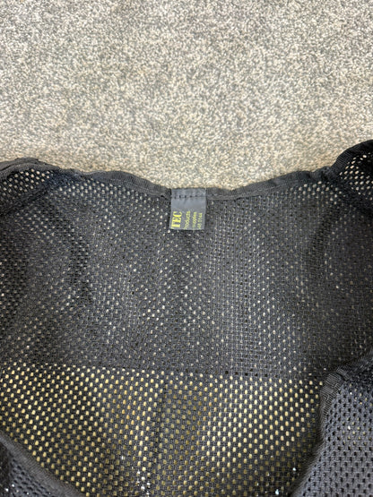 Ex Police Black Mesh Vest Tabard Badged TV Film Collector Display