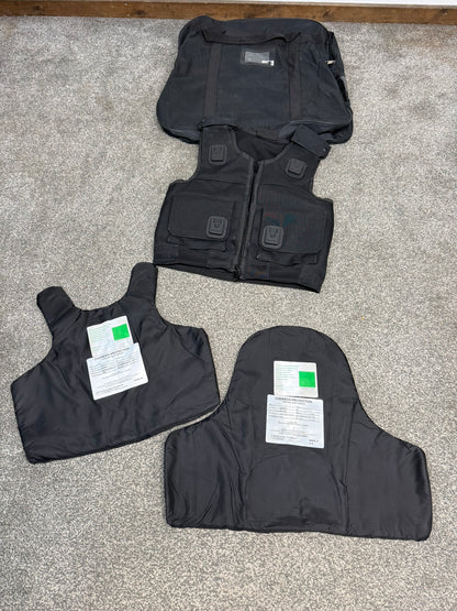 Ex Police Cooneen Body Armour Stab Vest + Bag SMALL Anti Stab & Ballistic HG1A & KR1