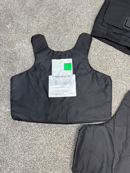 Ex Police Cooneen Body Armour Stab Vest + Bag SMALL Anti Stab & Ballistic HG1A & KR1