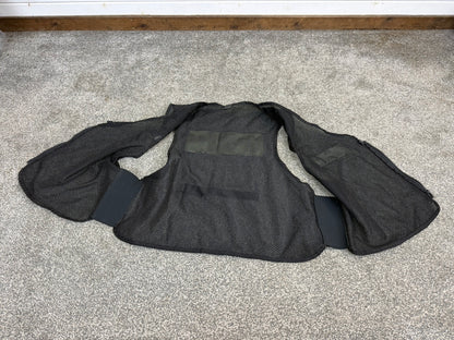 Ex Police Black Mesh Vest Tabard Badged TV Film Collector Display