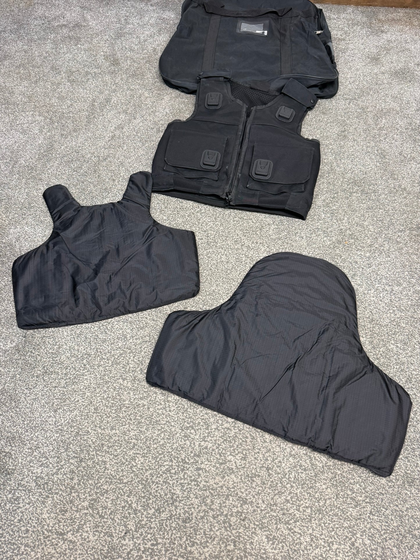 Ex Police Cooneen Body Armour Stab Vest + Bag SMALL Anti Stab & Ballistic HG1A & KR1