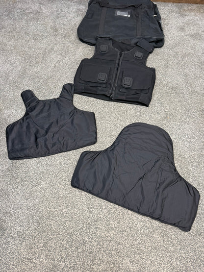 Ex Police Cooneen Body Armour Stab Vest + Bag SMALL Anti Stab & Ballistic HG1A & KR1