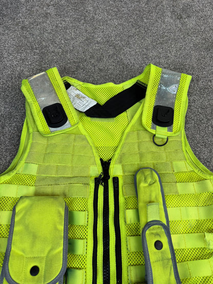 Safariland Hi-Vis MOLLE Vest & Pouches Tactical Utility Security Vest Ex Police - XL