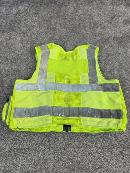 Safariland Hi-Vis MOLLE Vest & Pouches Tactical Utility Security Vest Ex Police - XL