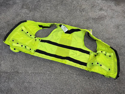 Safariland Hi-Vis MOLLE Vest & Pouches Tactical Utility Security Vest Ex Police - XL