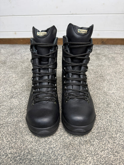 Altberg Peacekeeper P3 Black Leather Combat Boots Skywalk Sole Size UK 6 - VGC