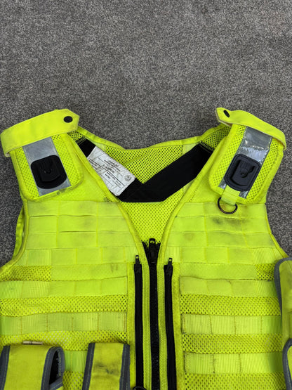 Safariland Hi-Vis MOLLE Vest & Pouches Tactical Utility Security Vest Ex Police - XXL