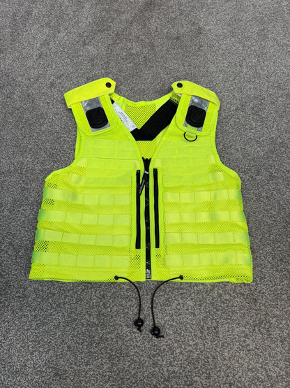 Ex Police Safariland Hi-Vis MOLLE Vest SMALL Tactical Security Vest VGC