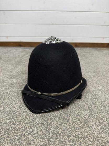 Ex Police Bobby Custodian Helmet Rose Top 58cm Fancy Dress Display