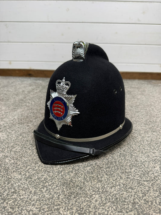 Essex Police Bobby Helmet 60cm Coxcomb Hat Genuine Collector Memorabilia TV Film
