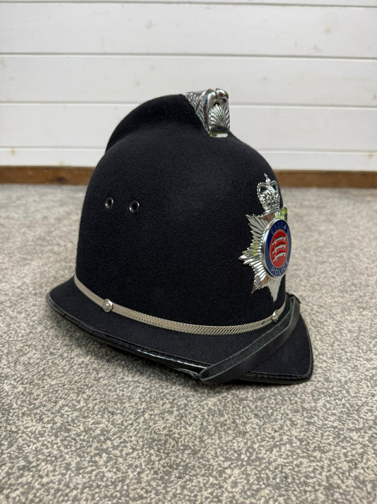 Essex Police Bobby Helmet 60cm Coxcomb Hat Genuine Collector Memorabilia TV Film