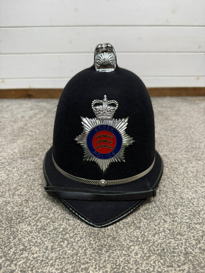 Essex Police Bobby Helmet 60cm Coxcomb Hat Genuine Collector Memorabilia TV Film
