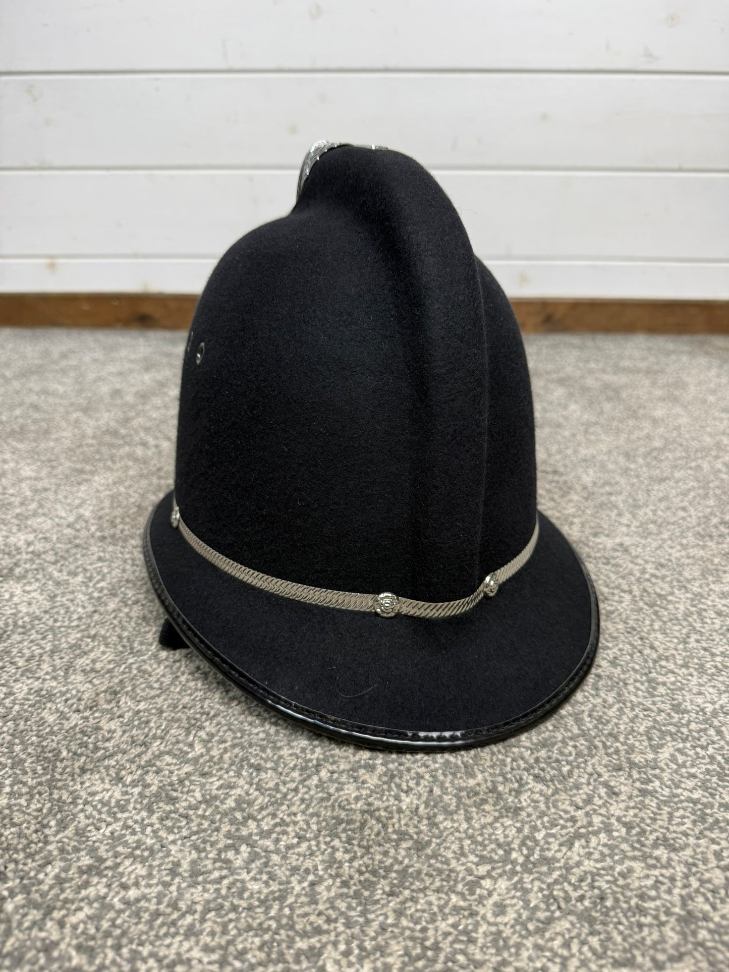 Essex Police Bobby Helmet 60cm Coxcomb Hat Genuine Collector Memorabilia TV Film