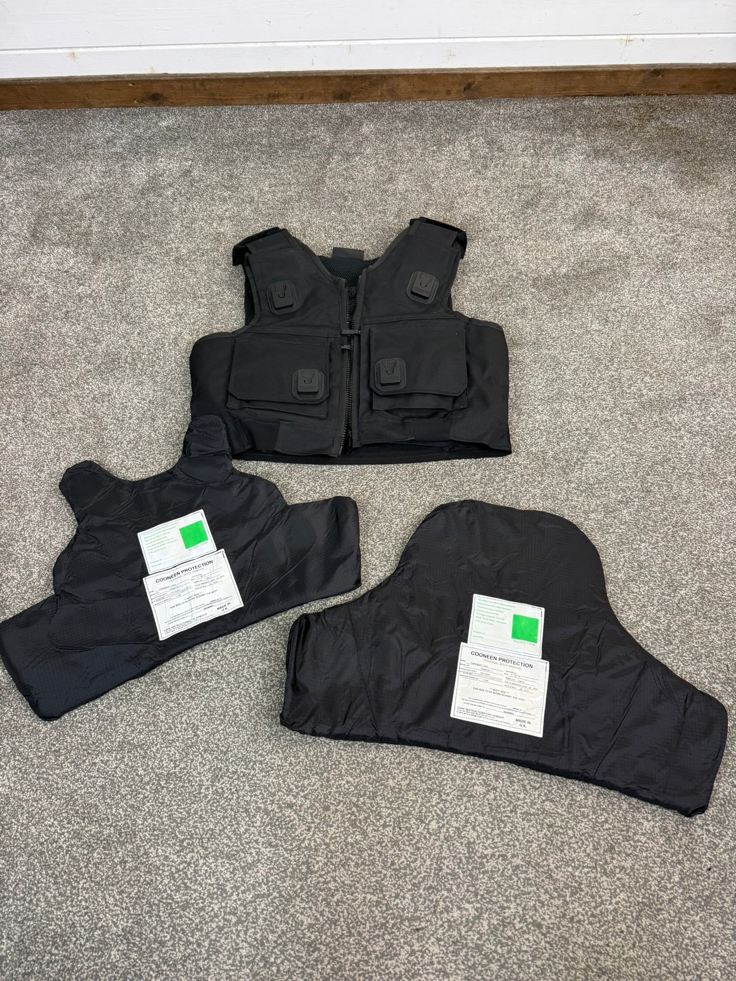 Ex Police Cooneen Body Armour Female Vest Anti Stab & Ballistic HG1A & KR1 - Small