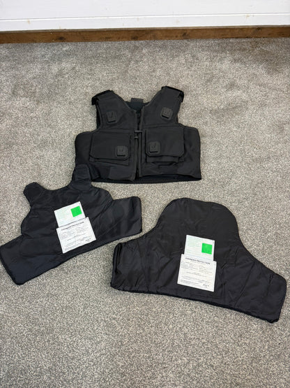 Ex Police Cooneen Body Armour Female Vest Anti Stab & Ballistic HG1A & KR1 - Small