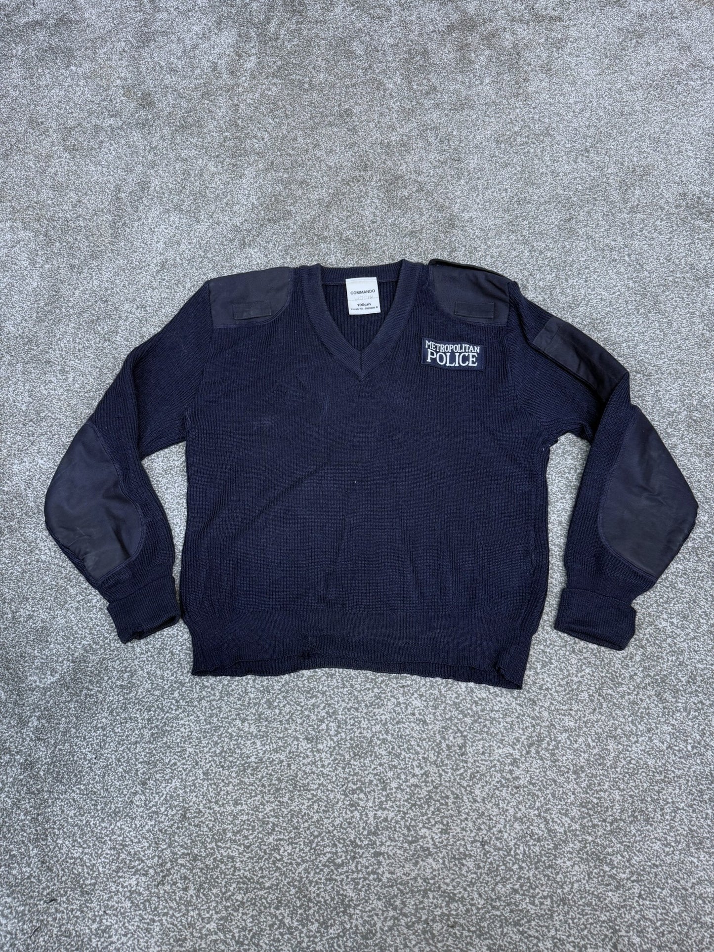 Ex Metropolitan Police Pullover Wool Jumper 39" Collector Film TV Display