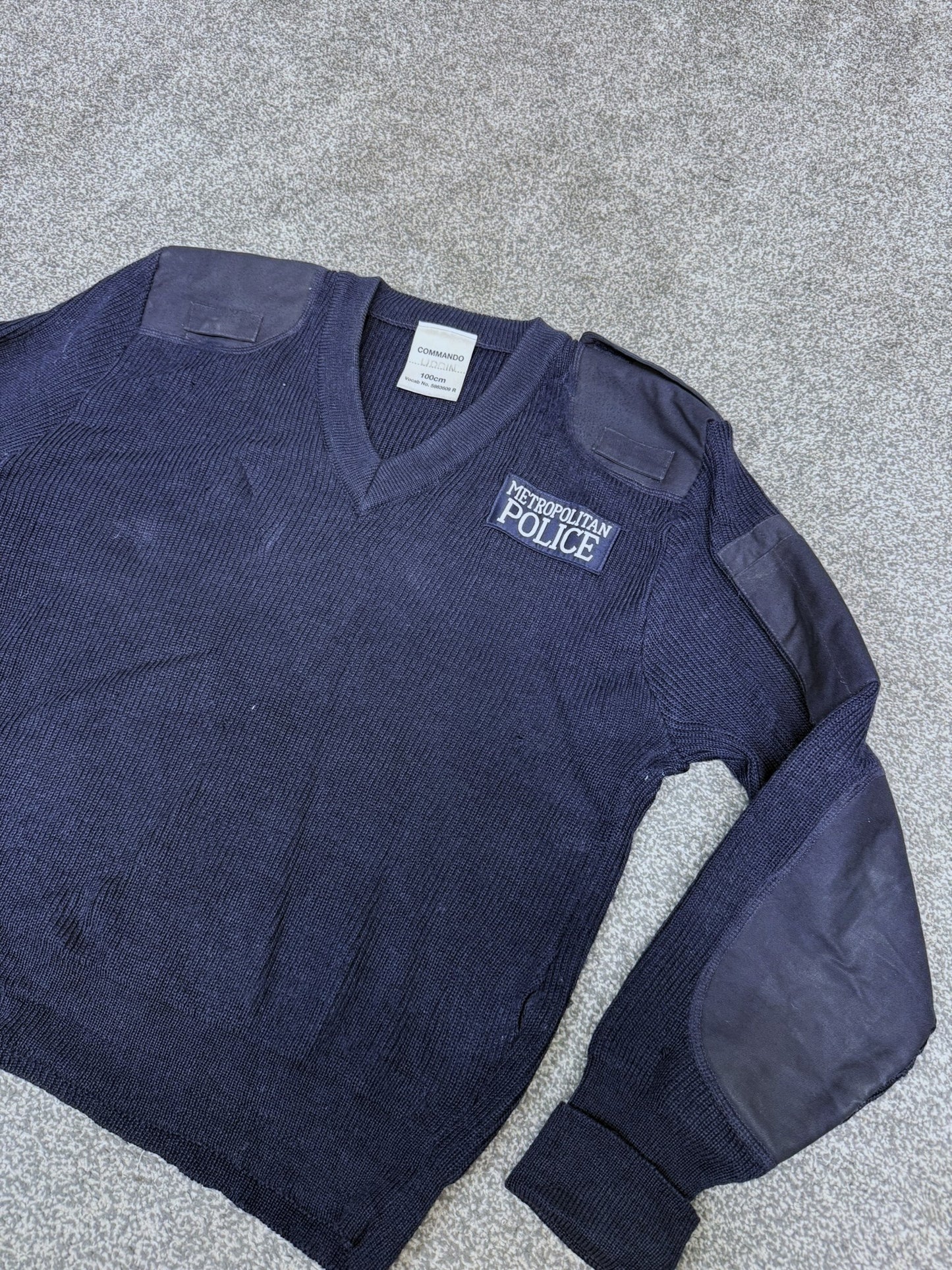 Ex Metropolitan Police Pullover Wool Jumper 39" Collector Film TV Display