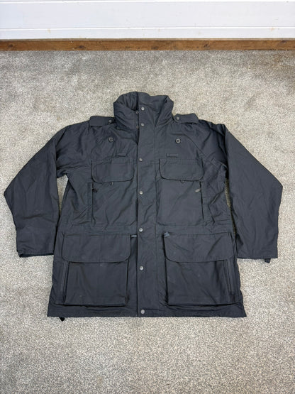 Arktis Avenger Jacket Smock B315 Ripstop Waterproof Black Ex Police Security - X Large