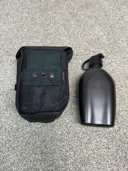 Ex Police Avon Respirator Water Bottle 1 Litre With Belt Pouch