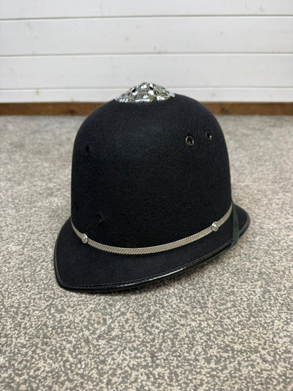Ex Police Bobby Custodian Helmet Rose Top 58cm Fancy Dress Display