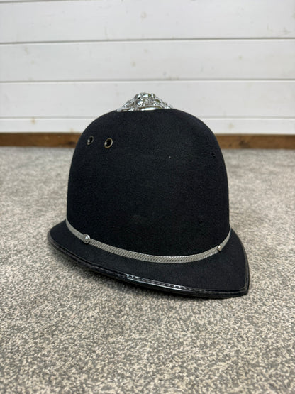 Ex Police Bobby Custodian Helmet Rose Top 57cm Fancy Dress Display