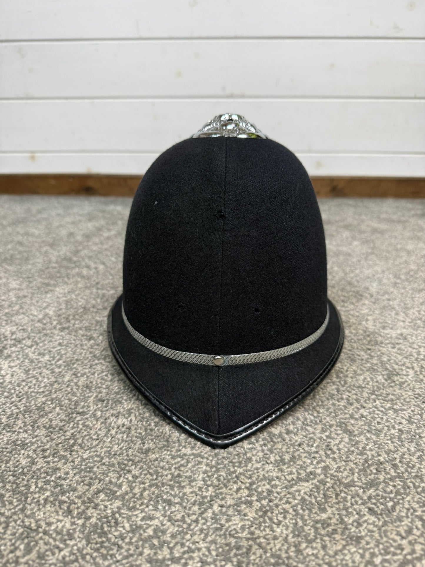 Ex Police Bobby Custodian Helmet Rose Top 57cm Fancy Dress Display